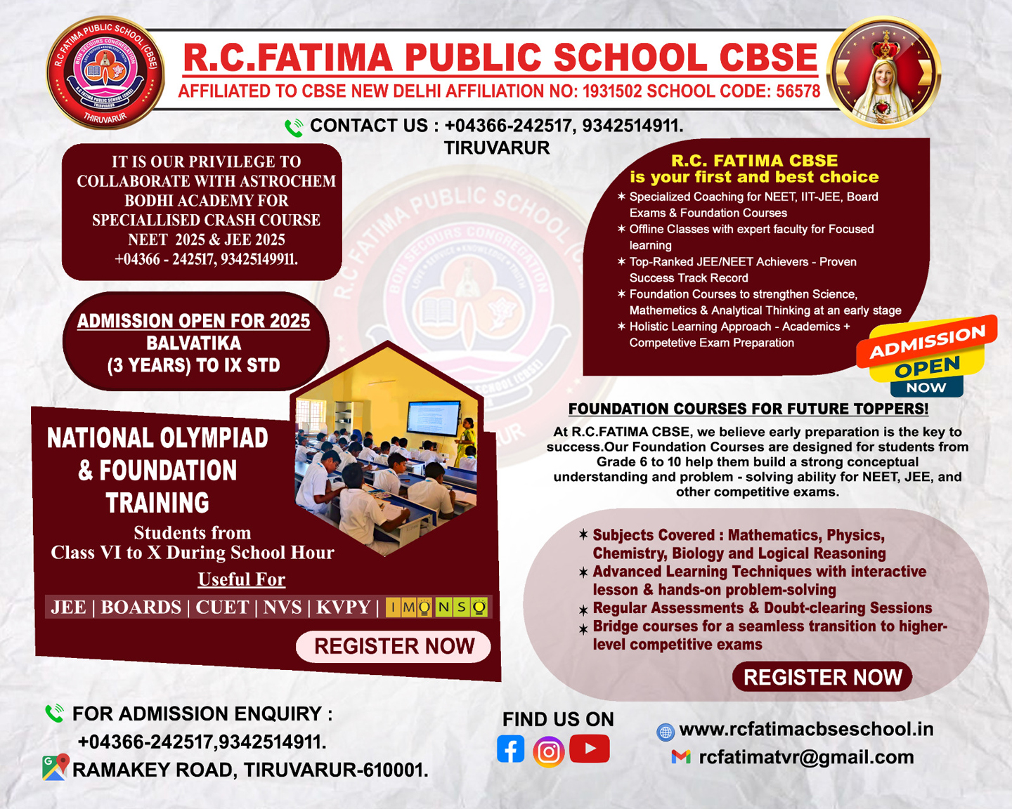 Admission Notification