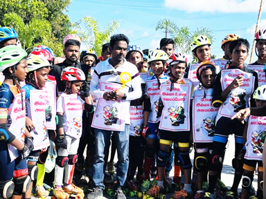 Skating Guinness Record